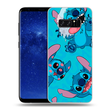 Силиконовый чехол на Samsung Galaxy Note 8 с принтом Лило и Стич Силиконовый чехол на Samsung Galaxy Note 8 с принтом Лило и Стич