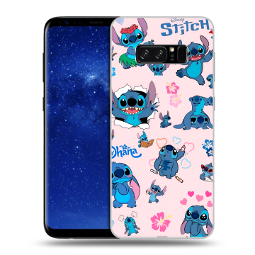 Силиконовый чехол на Samsung Galaxy Note 8 с принтом Лило и Стич