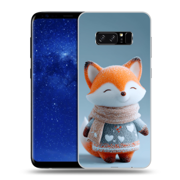 Силиконовый чехол на Samsung Galaxy Note 8 с принтом Лиса Силиконовый чехол на Samsung Galaxy Note 8 с принтом Лиса