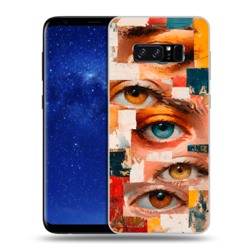 Силиконовый чехол на Samsung Galaxy Note 8 с принтом Модный принт Силиконовый чехол на Samsung Galaxy Note 8 с принтом Модный принт