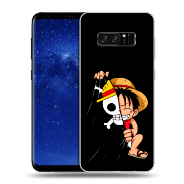Силиконовый чехол на Samsung Galaxy Note 8 с принтом One Piece Ван Пис Силиконовый чехол на Samsung Galaxy Note 8 с принтом One Piece Ван Пис