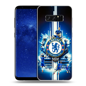 Силиконовый чехол на Samsung Galaxy Note 8 с принтом Chelsea Челси Силиконовый чехол на Samsung Galaxy Note 8 с принтом Chelsea Челси