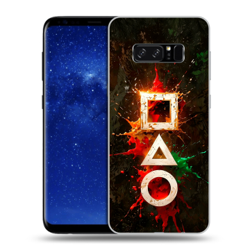 Силиконовый чехол на Samsung Galaxy Note 8 с принтом Squid Game Игра кальмара Силиконовый чехол на Samsung Galaxy Note 8 с принтом Squid Game Игра кальмара
