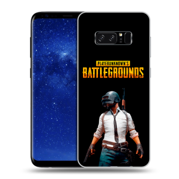 Силиконовый чехол на Samsung Galaxy Note 8 с принтом PUGB ПАГБ