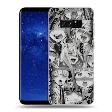Силиконовый чехол на Samsung Galaxy Note 8 с принтом Ahegao Ахегао Аниме Силиконовый чехол на Samsung Galaxy Note 8 с принтом Ahegao Ахегао Аниме