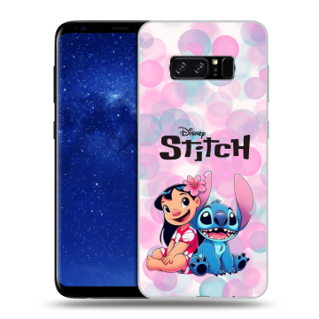Силиконовый чехол на Samsung Galaxy Note 8 с принтом Лило и Стич
