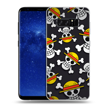 Силиконовый чехол на Samsung Galaxy Note 8 с принтом One Piece Ван Пис Силиконовый чехол на Samsung Galaxy Note 8 с принтом One Piece Ван Пис