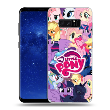 Силиконовый чехол на Samsung Galaxy Note 8 с принтом My little pony Дружба чудо Силиконовый чехол на Samsung Galaxy Note 8 с принтом My little pony Дружба чудо