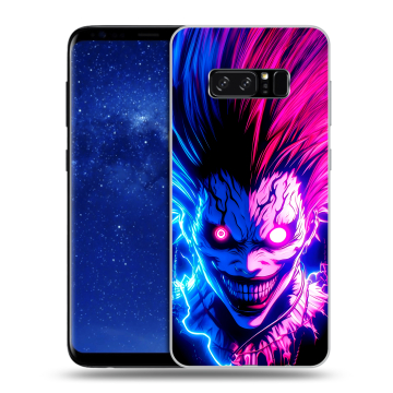 Силиконовый чехол на Samsung Galaxy Note 8 с принтом Death note Тетрадь смерти Силиконовый чехол на Samsung Galaxy Note 8 с принтом Death note Тетрадь смерти