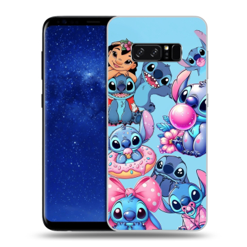 Силиконовый чехол на Samsung Galaxy Note 8 с принтом Лило и Стич Силиконовый чехол на Samsung Galaxy Note 8 с принтом Лило и Стич