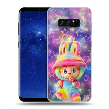 Силиконовый чехол на Samsung Galaxy Note 8 с принтом Labubu Лабубу