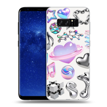 Силиконовый чехол на Samsung Galaxy Note 8 с принтом Y2K Силиконовый чехол на Samsung Galaxy Note 8 с принтом Y2K