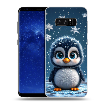 Силиконовый чехол на Samsung Galaxy Note 8 с принтом Новый год Силиконовый чехол на Samsung Galaxy Note 8 с принтом Новый год