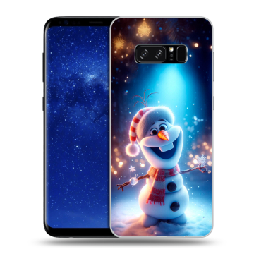 Силиконовый чехол на Samsung Galaxy Note 8 с принтом Новый год Силиконовый чехол на Samsung Galaxy Note 8 с принтом Новый год