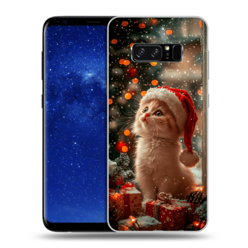 Силиконовый чехол на Samsung Galaxy Note 8 с принтом Новый год Силиконовый чехол на Samsung Galaxy Note 8 с принтом Новый год