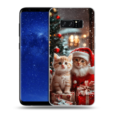 Силиконовый чехол на Samsung Galaxy Note 8 с принтом Новый год Силиконовый чехол на Samsung Galaxy Note 8 с принтом Новый год