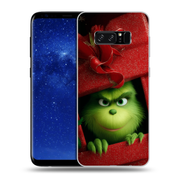 Силиконовый чехол на Samsung Galaxy Note 8 с принтом Новый год Силиконовый чехол на Samsung Galaxy Note 8 с принтом Новый год