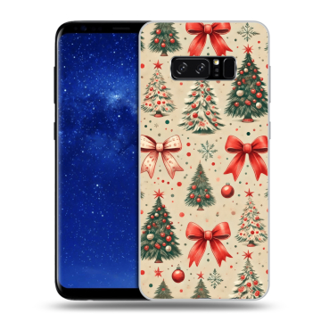 Силиконовый чехол на Samsung Galaxy Note 8 с принтом Новый год Силиконовый чехол на Samsung Galaxy Note 8 с принтом Новый год