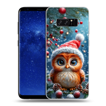 Силиконовый чехол на Samsung Galaxy Note 8 с принтом Новый год Силиконовый чехол на Samsung Galaxy Note 8 с принтом Новый год