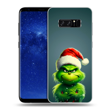 Силиконовый чехол на Samsung Galaxy Note 8 с принтом Новый год Силиконовый чехол на Samsung Galaxy Note 8 с принтом Новый год