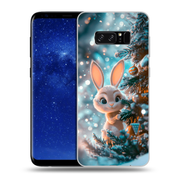 Силиконовый чехол на Samsung Galaxy Note 8 с принтом Новый год Силиконовый чехол на Samsung Galaxy Note 8 с принтом Новый год