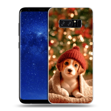 Силиконовый чехол на Samsung Galaxy Note 8 с принтом Новый год Силиконовый чехол на Samsung Galaxy Note 8 с принтом Новый год