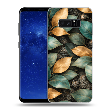 Силиконовый чехол на Samsung Galaxy Note 8 с принтом женский