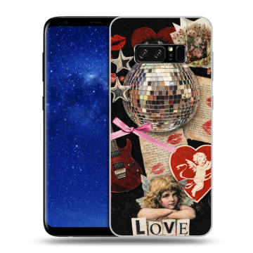 Силиконовый чехол на Samsung Galaxy Note 8 с принтом для девочек Силиконовый чехол на Samsung Galaxy Note 8 с принтом для девочек