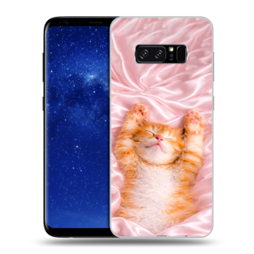 Силиконовый чехол на Samsung Galaxy Note 8 с принтом женский Силиконовый чехол на Samsung Galaxy Note 8 с принтом женский