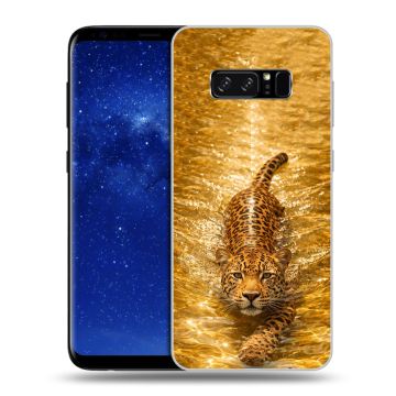 Силиконовый чехол на Samsung Galaxy Note 8 с принтом женский Силиконовый чехол на Samsung Galaxy Note 8 с принтом женский