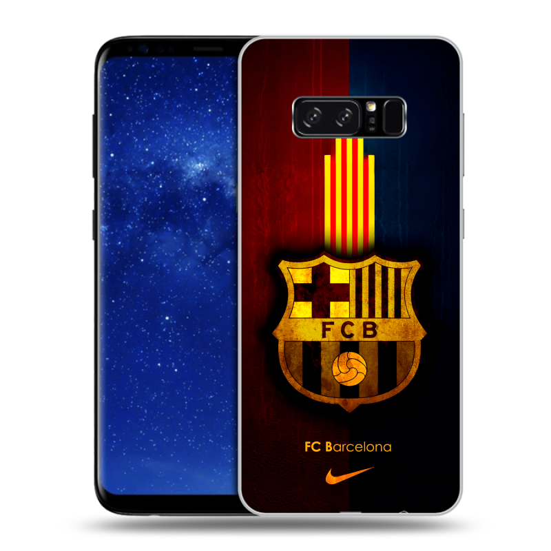 Силиконовый чехол на Samsung Galaxy Note 8 с принтом Барселона Barcelona Силиконовый чехол на Samsung Galaxy Note 8 с принтом Барселона Barcelona