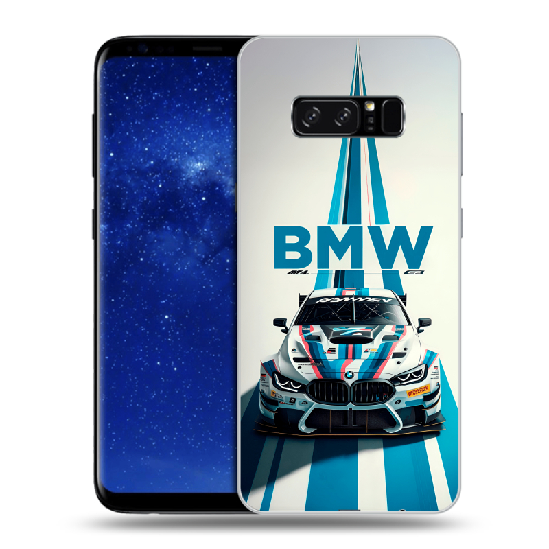 Силиконовый чехол на Samsung Galaxy Note 8 с принтом БМВ BMW Силиконовый чехол на Samsung Galaxy Note 8 с принтом БМВ BMW