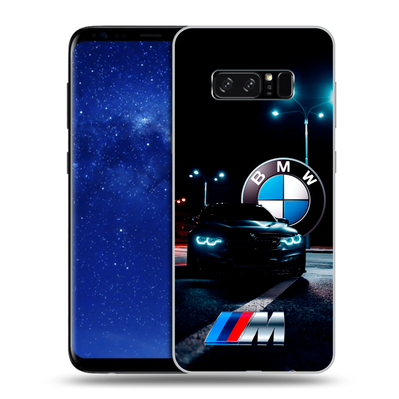 Силиконовый чехол на Samsung Galaxy Note 8 с принтом БМВ BMW Силиконовый чехол на Samsung Galaxy Note 8 с принтом БМВ BMW