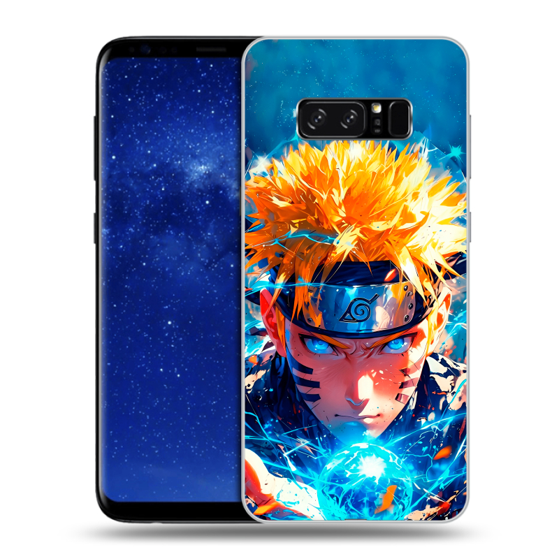 Силиконовый противоударный чехол на Samsung Galaxy Note 8 с принтом Аниме Наруто Naruto Силиконовый противоударный чехол на Samsung Galaxy Note 8 с принтом Аниме Наруто Naruto