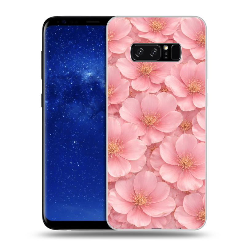 Силиконовый чехол на Samsung Galaxy Note 8 с принтом женский Силиконовый чехол на Samsung Galaxy Note 8 с принтом женский
