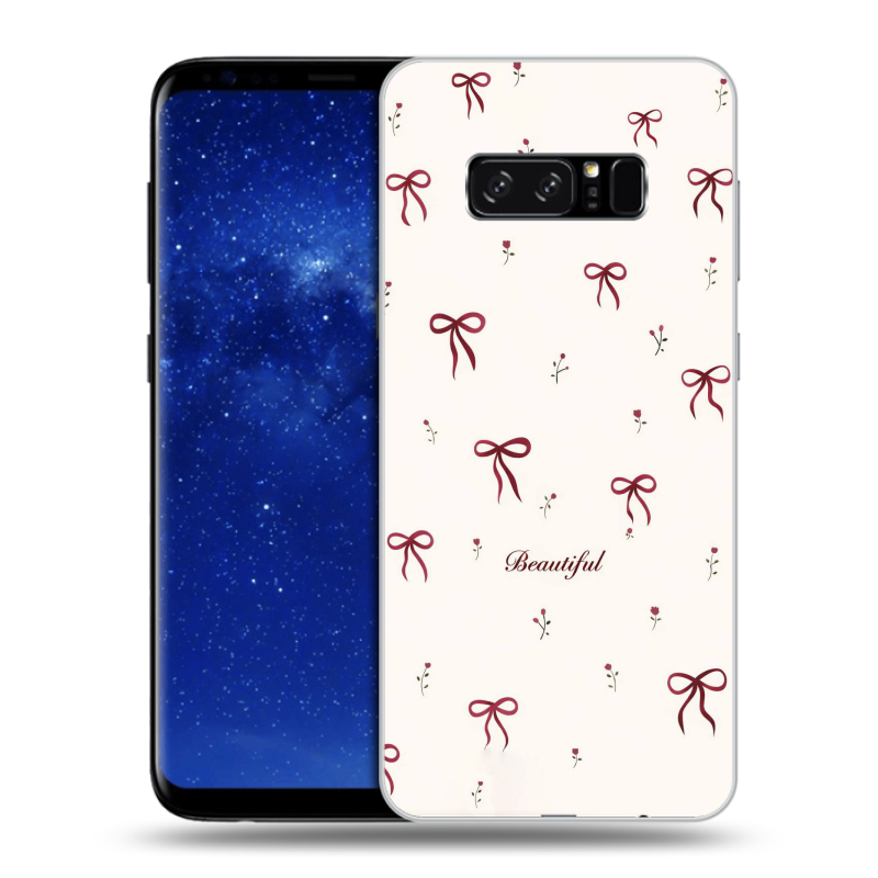 Силиконовый противоударный чехол на Samsung Galaxy Note 8 с принтом для девочек Силиконовый противоударный чехол на Samsung Galaxy Note 8 с принтом для девочек