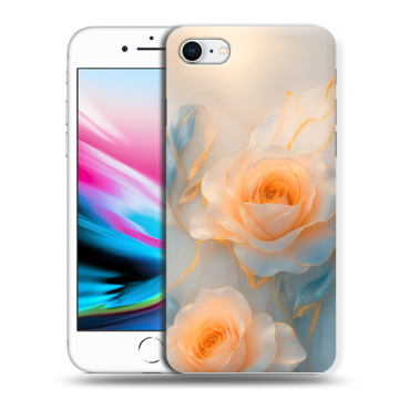 Силиконовый чехол на Iphone 8 с принтом Женский