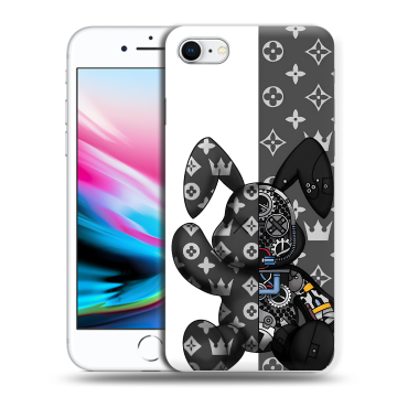 Силиконовый чехол на Iphone 8 с принтом Луи робот