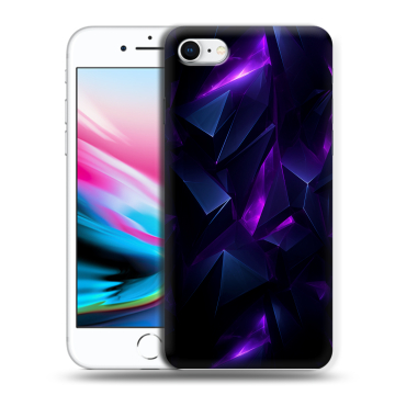 Силиконовый чехол на Iphone 8 с принтом Абстракиция Силиконовый чехол на Iphone 8 с принтом Абстракиция