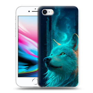 Силиконовый чехол на Iphone 8 с принтом бабочки саккура Силиконовый чехол на Iphone 8 с принтом бабочки саккура