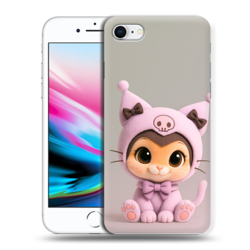 Силиконовый чехол на Iphone 8 с принтом Куроми Kuromi 