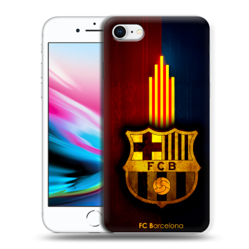 Силиконовый чехол на Iphone 8 с принтом Барселона Barcelona Силиконовый чехол на Iphone 8 с принтом Барселона Barcelona