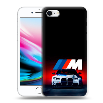 Силиконовый чехол на Iphone 8 с принтом БМВ BMW Силиконовый чехол на Iphone 8 с принтом БМВ BMW