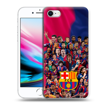 Силиконовый чехол на Iphone 8 с принтом Барселона Barcelona Силиконовый чехол на Iphone 8 с принтом Барселона Barcelona