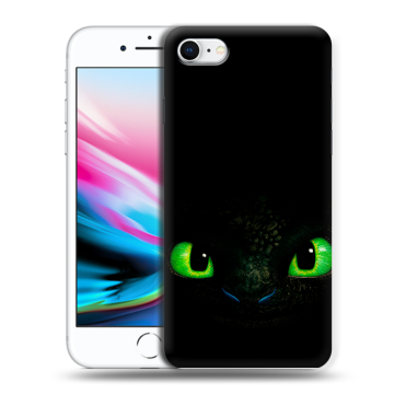 Силиконовый чехол на Iphone 8 с принтом Как приручить дракона