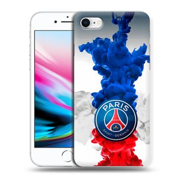 Силиконовый чехол на Iphone 8 с принтом PSG ПСЖ Силиконовый чехол на Iphone 8 с принтом PSG ПСЖ