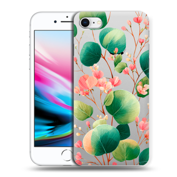 Силиконовый чехол на Iphone 8 с принтом женский Силиконовый чехол на Iphone 8 с принтом женский
