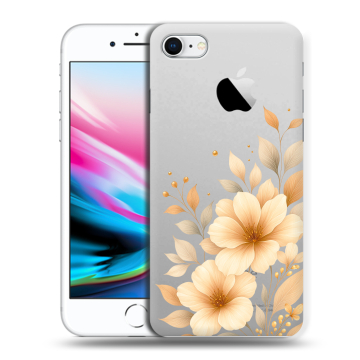 Силиконовый чехол на Iphone 8 с принтом для девушки Силиконовый чехол на Iphone 8 с принтом для девушки