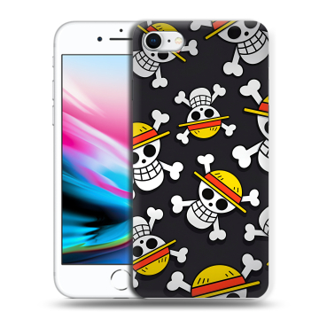 Силиконовый чехол на Iphone 8 с принтом One Piece Ван Пис Силиконовый чехол на Iphone 8 с принтом One Piece Ван Пис