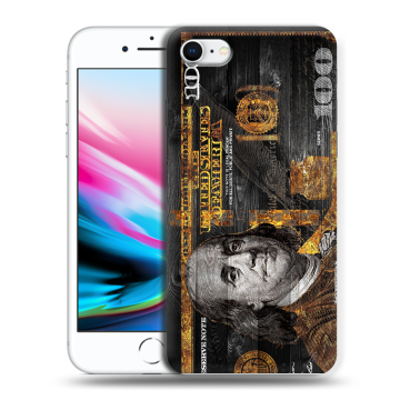 Силиконовый чехол на Iphone 8 с принтом Доллар деньги Силиконовый чехол на Iphone 8 с принтом Доллар деньги